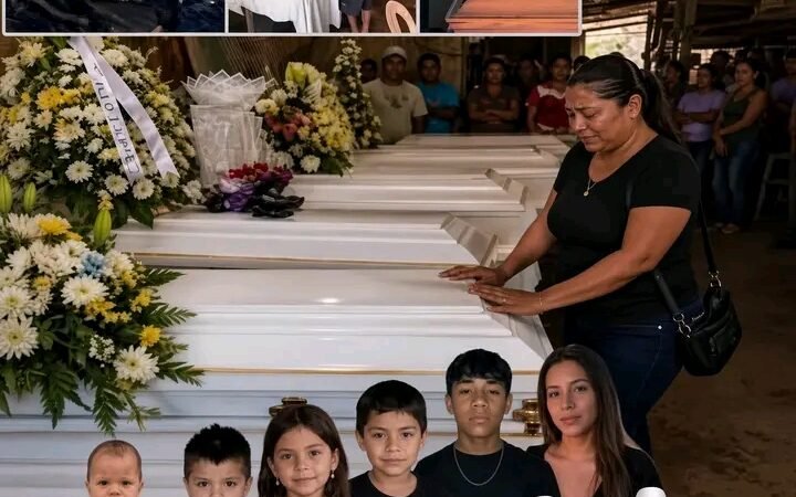 Los 6 hermanitos se fueron juntos dejando un…más