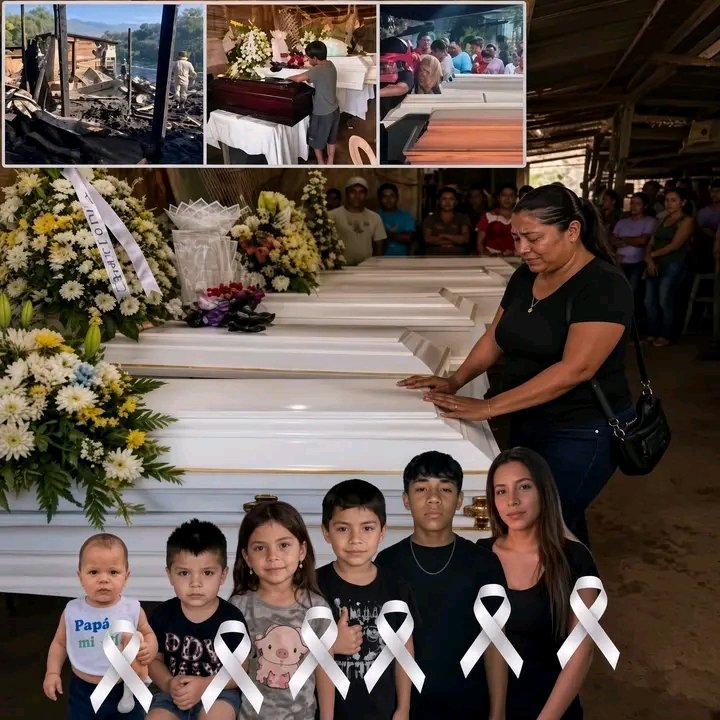 Los 6 hermanitos se fueron juntos dejando un…más